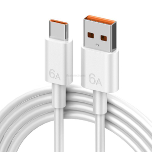 C&acirc;bles USB2.0 de chargeur rapide de type C en cuivre pur 6A