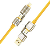 Multi 240W 4 in 1 Type C สาย USB ชาร์จเร็ว