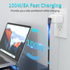 Кабель USB C — кабель USB C USB 3.1 Gen 2, 90 градусов FL103W