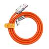 كابل شحن طاقة USB من السيليكون الناعم بقدرة 120 واط
