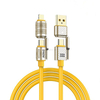 Cavo USB multiplo di ricarica rapida 4 in 1 tipo C da 240 W