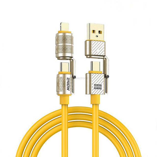 Cavo USB multiplo di ricarica rapida 4 in 1 tipo C da 240 W