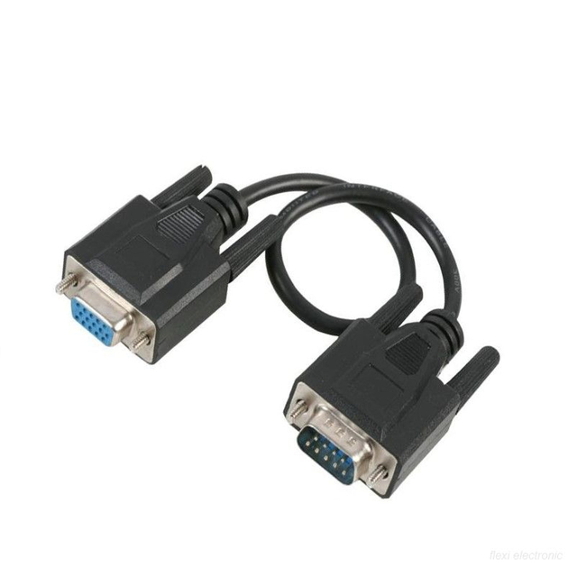 Cavo adattatore VGA da 9 pin maschio a 15 pin femmina