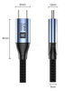 USB C кабел към USB C кабел USB 3.2 Gen 2 Алуминиева обвивка FL201