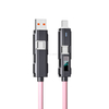 디지털 PD 27W+66W 4 in 1 USB2.0 충전 케이블-플렉시