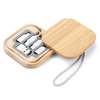 Cable de datos de carga ecol&oacute;gico de bamb&uacute; de 60 W de almacenamiento-Flexi