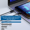 USB 4.0 케이블 USB C - USB C 케이블 USB4 케이블 나일론 편조 FL404