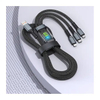 Cable de carga USB 3 en 1 de nailon multi 100W Flexi