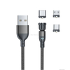 540 graders roterende 3 i 1 LED magnetisk USB-kabel