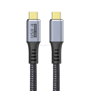 สาย USB C ถึงสาย USB C USB 4.0 USB4 สายถัก FL403