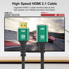 Cabo Facroty HDMI 2.1V 8K de ultra alta velocidade 