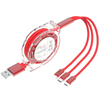 범용 개폐식 3 In 1 USB 충전 케이블