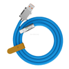 كابل شحن طاقة USB من السيليكون الناعم بقدرة 120 واط