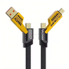 C&aacute;p USB hợp kim kẽm bện nylon PD 4 trong 1