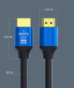 Macho hdmi para macho hdmi 2.0 vers&atilde;o concha de alum&iacute;nio em massa &agrave; venda flhd20m101