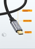 Кабель USB C — кабель USB C USB 3.1 Gen 2, 90 градусов FL103W
