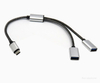 Hub de c&acirc;ble r&eacute;partiteur USB C 2 en 1