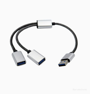 ฮับสายเคเบิลแยก USB 3.0 2 ใน 1