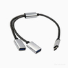 محور كابل مقسم 2 في 1 USB C