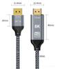 8K DP ذكر إلى كابل HDMI ذكر