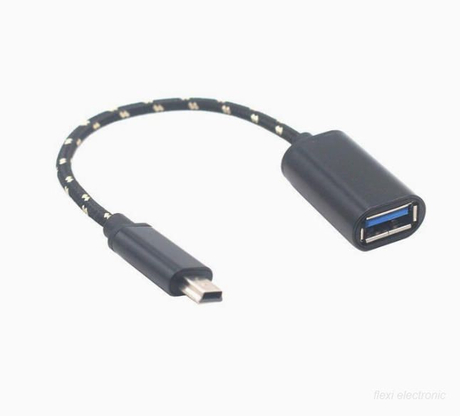 Mini USB na USB 3.0 OTG kabel
