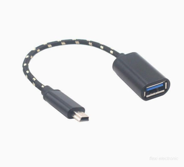 Mini USB till USB 3.0 OTG-kabel