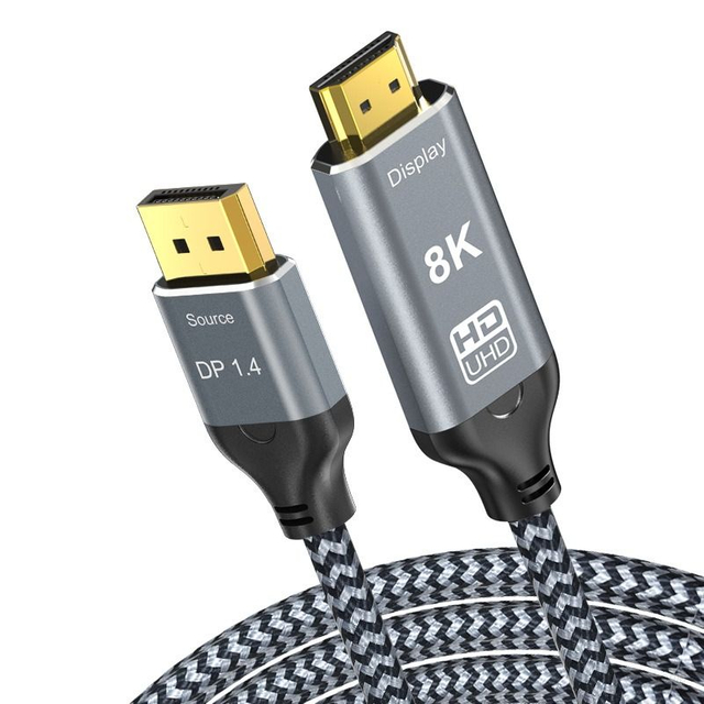 Cavo DP maschio da 8k a HDMI maschio